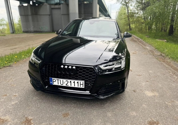 Audi A4 cena 89700 przebieg: 121000, rok produkcji 2017 z Płock małe 79
